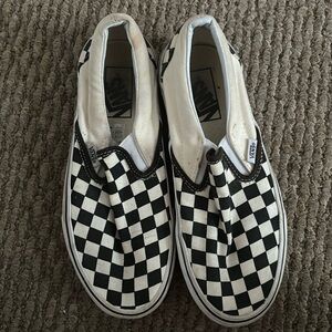 Checkered vans
